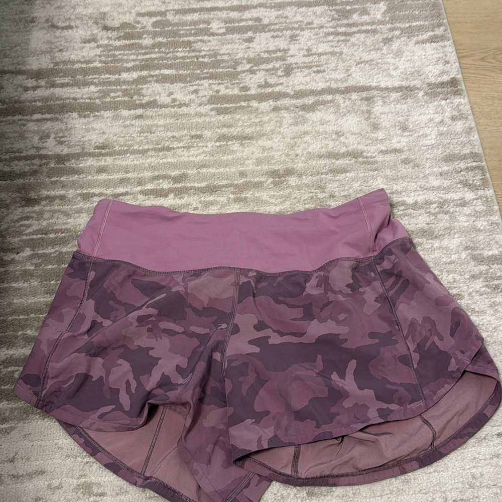 Lululemon Athletica Purple Athletic Shorts Lightweight Design